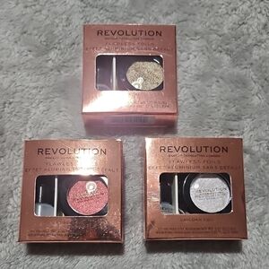 NEW Revolution Flawless Foils Eyeshadow Bundle